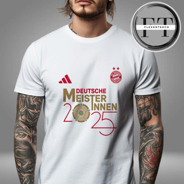FC Bayern Munich Deutscher Meister 2025 Deutsche Meisterinnen Unisex T-Shirt