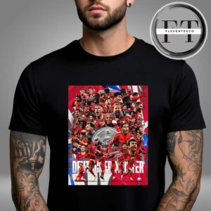 FC Bayern Munich Is The Champions Of Bundesliga Deutscher Meister 2025 Unisex T-Shirt