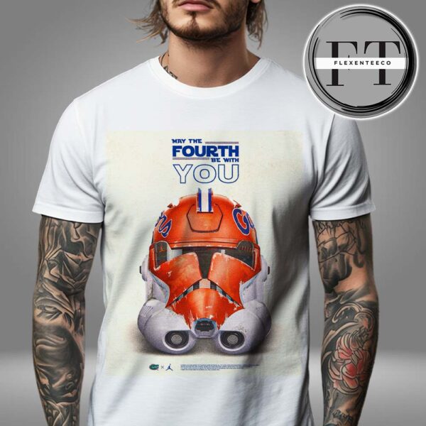 Florida Gators x Star Wars Day May The 4th Be With You Unisex T-Shirt