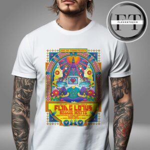 Flying Lotus And Reggie Watts At Mission Ballroom In Denver CO On June 17 2025 Unisex T-Shirt