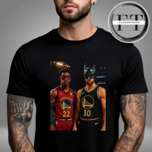 Golden State Warriors Batman And Robin Stephen Curry And Jimmy Butler Returns Edition Unisex T-Shirt