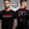 Greenday South America 25 Tour Schedule Two Sided Unisex T-Shirt