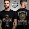 Gun N Rose Vintage Cross World Tour 2025 Two Sided Unisex T-Shirt