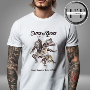 Guns N Roses Music Show At K Arena In Yokohama Japan On May 5 2025 Unisex T-Shirt