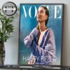 Hailey Bieber x Vogue Tribute Poster See Me For Me Home Decor Poster Canvas