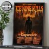 Ice Nine Kills Hell Of A Summer Tour Tour Dates Schedule Home Decor Poster Canvas