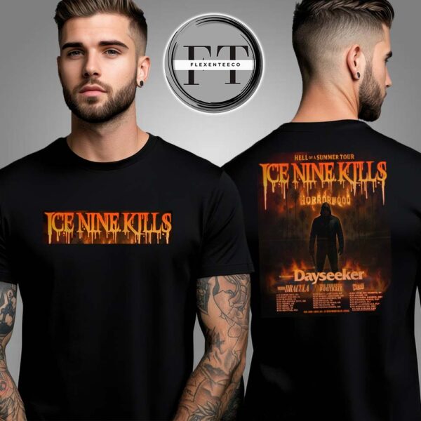 Ice Nine Kills Hell Of A Summer Tour Tour Dates Schedule Two Sided Unisex T-Shirt