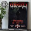 Ice Nine Kills Hell Of A Summer Tour x Silver Scream Con 4 At DCU Center In Worcester MA On September 13th 2025 Home Decor Poster Canvas