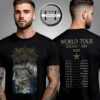 Imperial Triumphant Oceania Asia World Tour 2025 Tour Dates Schedule Two Sided Unisex T-Shirt
