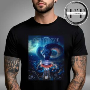 Inter Milan Road To Munich 2025 UEFA Champions League Unisex T-Shirt