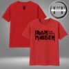 Iron Maiden Est 1975 Logo IM50 Run For Your Lives Tour Two Sided Washed T-Shirt