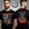 Iron Maiden Run For Your Lives 2025 Tour Two Sided Unisex T-Shirt