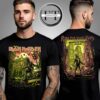 Iron Maiden Aces High 2025 Tour Two Sided Unisex T-Shirt