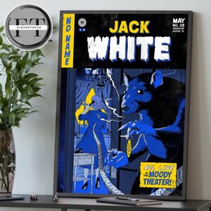 Jack White ACL Live At The Moody Theater In Austin TX On May 5 2025 Home Decor Poster Canvas