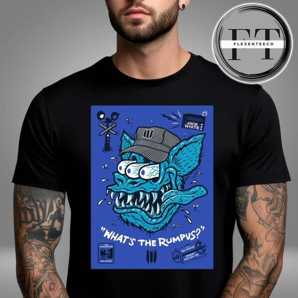 Jack White At Commodore Ballroom In Vancouver BC On May 23-25 2025 What’s The Rumpus Unisex T-Shirt