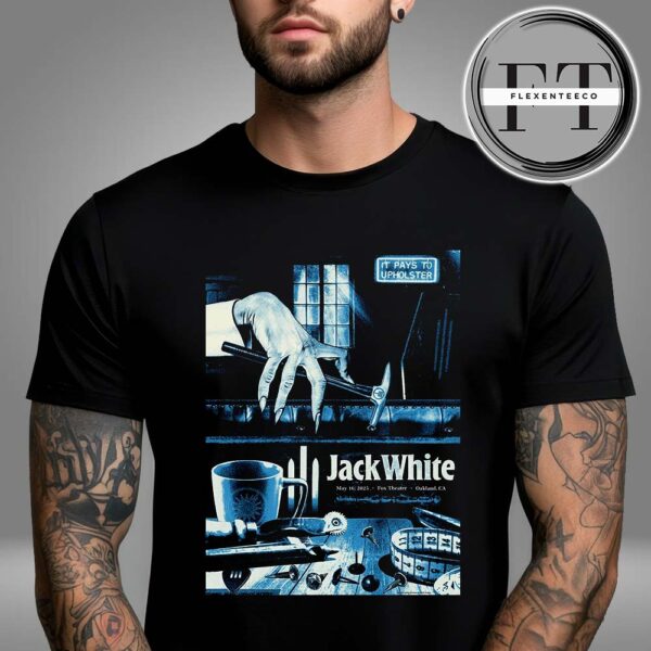 Jack White At Fox Theater In Oakland CA On May 16 2025 Unisex T-Shirt