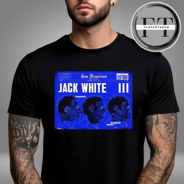 Jack White At Masonic Auditorium In San Francisco CA On May 17 2025 Unisex T-Shirt