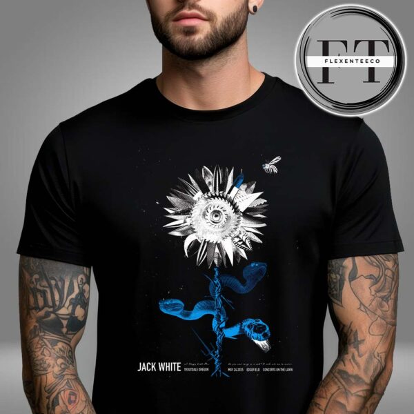 Jack White At McMenamins Historic Edgefield In Troutdale Oregon On May 24 2025 Unisex T-Shirt