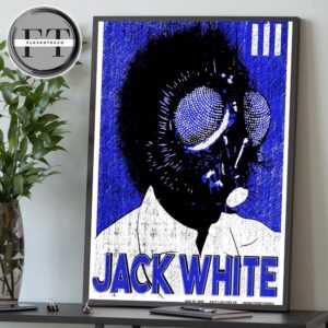 Jack White At Union Event Center In Salt Lake City UT On May 10 2025 Home Decor Poster Canvas
