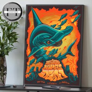 Joe Russo’s Almost Dead Schedule Tour 2025 Home Decor Poster Canvas