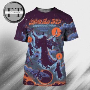 Johnny Blue Skies At ExploreAsheville.com Arena In Asheville NC On May 20 2025 All Over Print Shirt