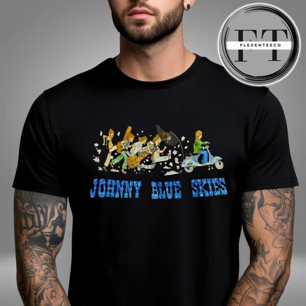 Johnny Blue Skies Shop Merch In Marryland On May 24 2025 The Blue Skies Crew Unisex T-Shirt