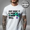 Jordan Retro 5 Grape Two Three Sneaker Threads Collection Unisex T-Shirt