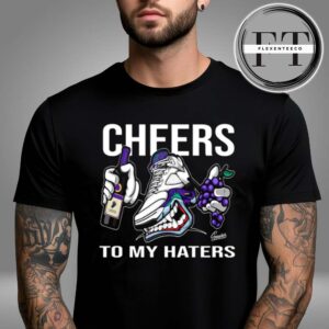 Jordan Retro 5 Grape Fly Kicks Sneaker Threads Collection Unisex T-Shirt