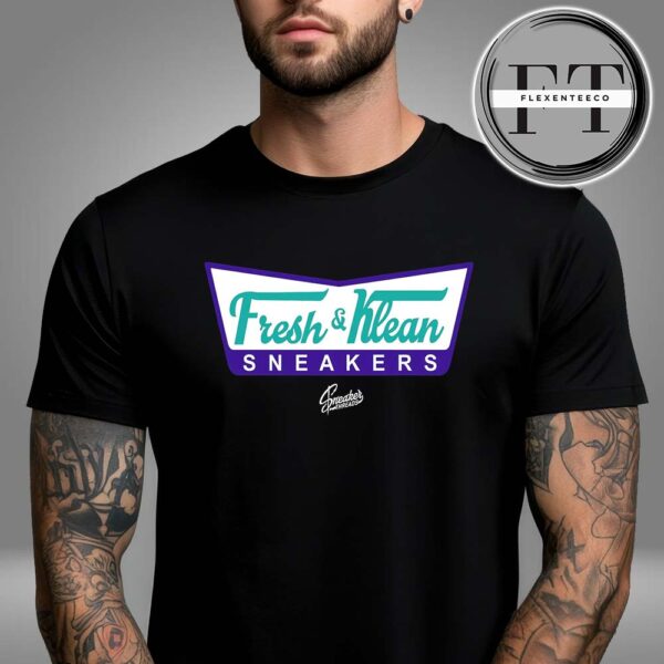 Jordan Retro 5 Grape Fresh Klean Sneaker Threads Collection Unisex T-Shirt