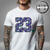 Jordan Retro 5 Grape Two Three Sneaker Threads Collection Unisex T-Shirt