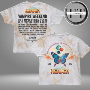 Just Like Heaven Celestial Butterfly Line Up 2025 All Over Print Shirt