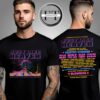 Just Like Heaven Disco Moon Line Up 2025 Two Side Unisex T-Shirt