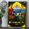 Christmas Day On December 25 2025 NFL Schedule Home Decor Poster Canvas