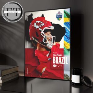 Kansas City Chiefs Versus Los Angeles Chargers In Week 1 On Sao Paulo Home Decor Poster Canvas