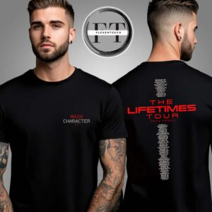 Katty Perry Main Character Tour Two Sided Unisex T-Shirt