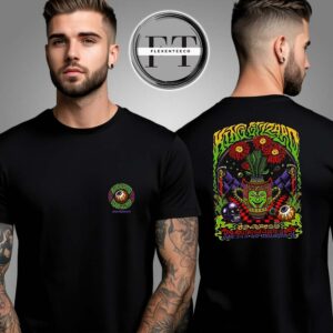 King Gizzard At Bonnaroo Residency 3 Sets 3 Days In Manchester TN On June 13-14-15 2025 Two Sided Unisex T-Shirt