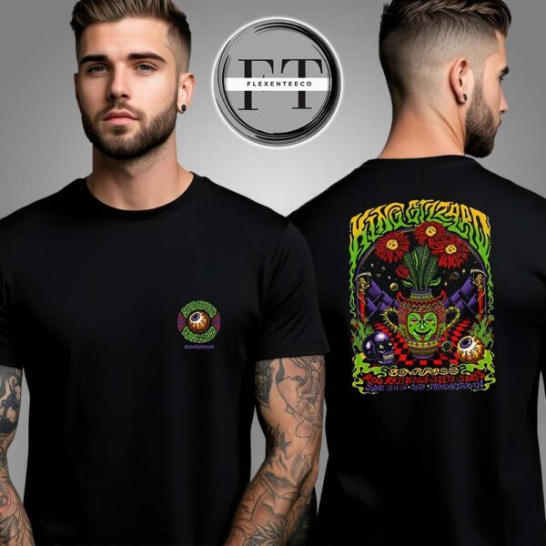 King Gizzard At Bonnaroo Residency 3 Sets 3 Days In Manchester TN On June 13-14-15 2025 Two Sided Unisex T-Shirt