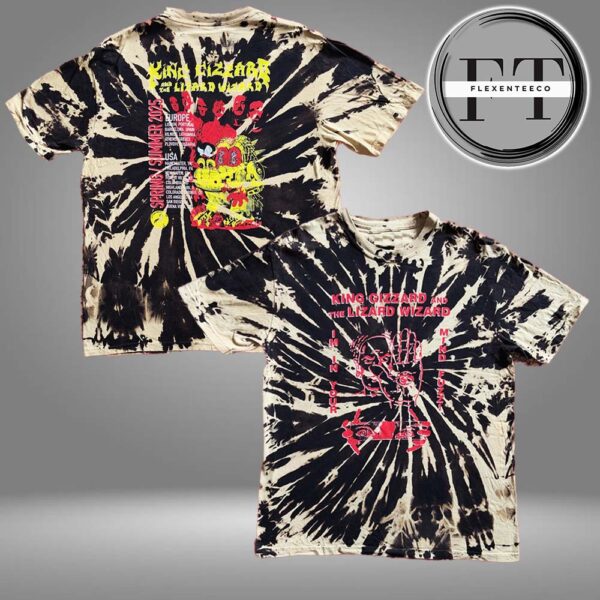 King Gizzard Spring Summer Tour 2025 Tour Dates Schedule All Over Print Shirt