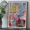 Linkin Park FZ 2025 Tour At Van Andel Arena In Grand Rapids MI On May 1st 2025 Art By Sofia Enriquez Home Decor Poster Canvas