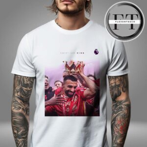 Liverpool Is The Champion Of  English Premier League 2024-2025 Egyptian King Unisex T-Shirt