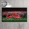 Liverpool Is The Champion Of  English Premier League 2025 Team Photo Squad Champions Home Decor Poster Canvas