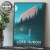 Lord Huron At Red Rocks Amphitheatre On May 28 2025 Strange Trails 10 Year Anniversary Home Decor Poster Canvas