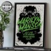 Marilyn Manson GLC Live At 20 Monroe In Grand Rapids MI On May 2 2025 Home Decor Poster Canvas