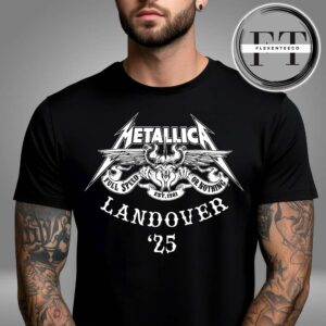Metallica Landover 25 Full Speed Or Nothing EST 1981 Unisex T-Shirt
