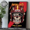 Metallica M72 Landover Pop Up Shop At Northwest Stadium In Washington DC United States On May 28 2025 Home Decor Poster Canvas