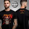 Metallica M72 Landover Pop Up Shop At Northwest Stadium In Washington DC United States On May 28 2025 Two Sided Unisex T-Shirt