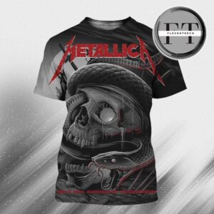 Metallica M72 Nashville Night 2 At Nissan Stadium On May 3 2025 In Nashville TN M72 North American Tour All Over Print Shirt