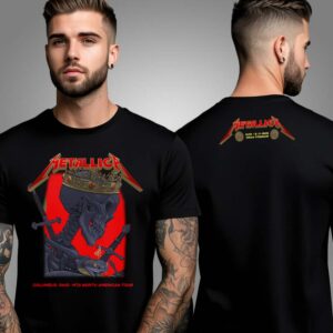 Metallica M72 Sonic Temple Fest Nigh 2 At Historic Crew Stadium In Columbus OH On May 11 2025 M72 World Tour Two Sided Unisex T-Shirt