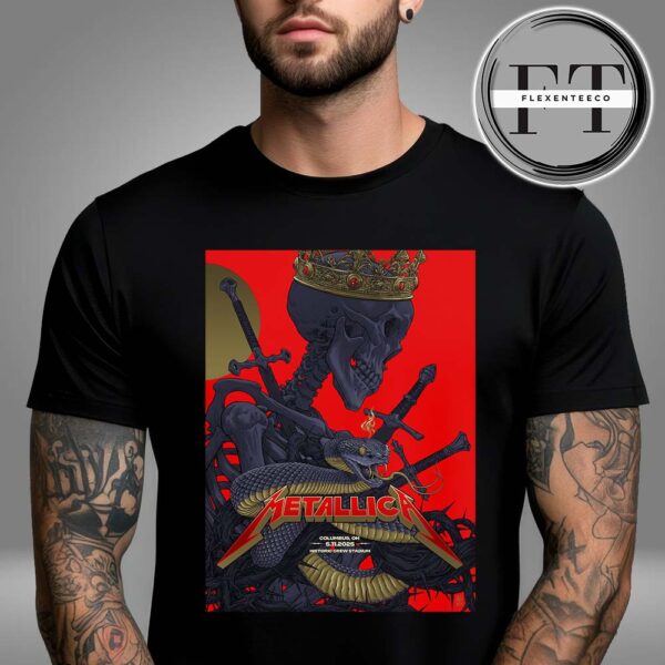 Metallica M72 Sonic Temple Fest Nigh 2 At Historic Crew Stadium In Columbus OH On May 11 2025 M72 World Tour Unisex T-Shirt
