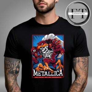 Metallica M72 Virginia Tech At Lane Stadium In Blacksburg Virginia United States On May 7 2025 M72 World Tour Unisex T-Shirt